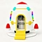 Kids Interactive Rocket Play Station Indoor Rocket Playground with Sound Light Effects